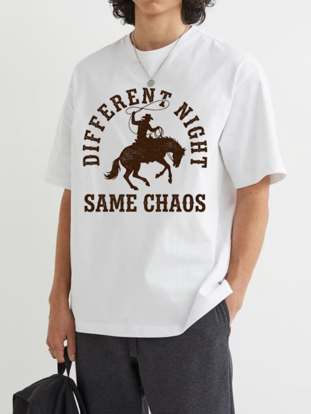 Different Night Same Chaos Cowboy Shirt